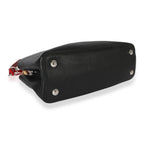 Louis Vuitton Louis Vuitton Black & Multicolor Leather Capucines BB