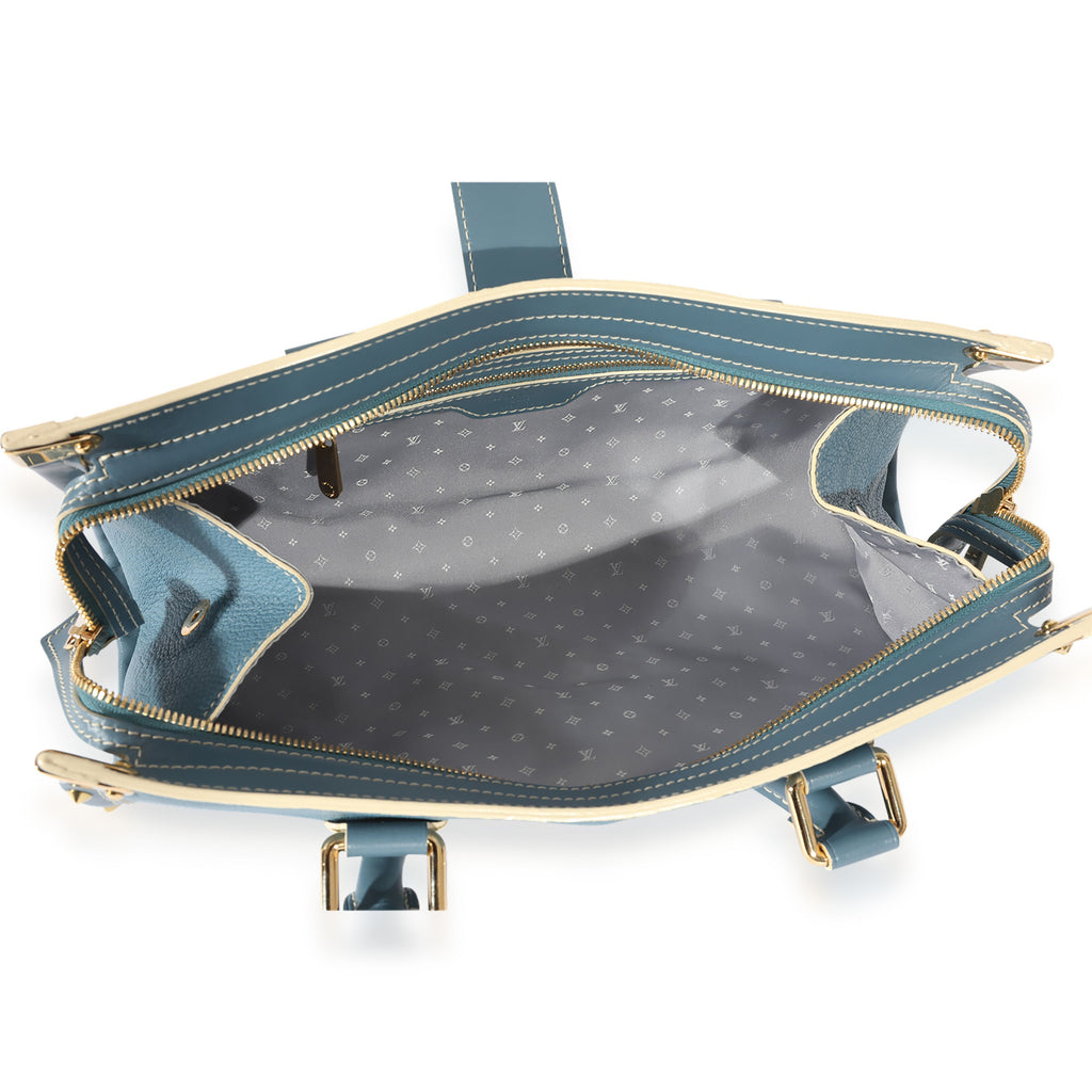 Louis Vuitton Louis Vuitton Blue Leather Suhali LEpanoui PM