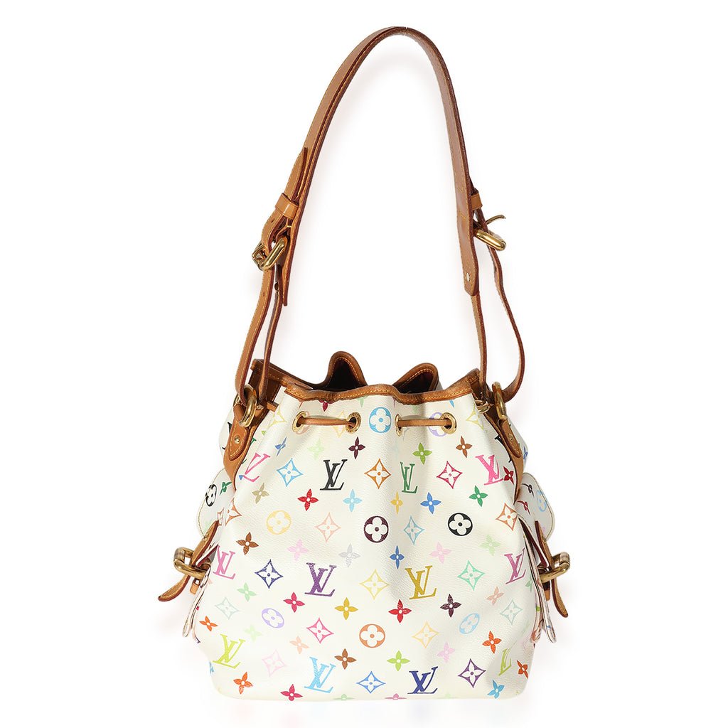 Louis Vuitton Louis Vuitton x Takashi Murakami White Monogram Multicolore Noé