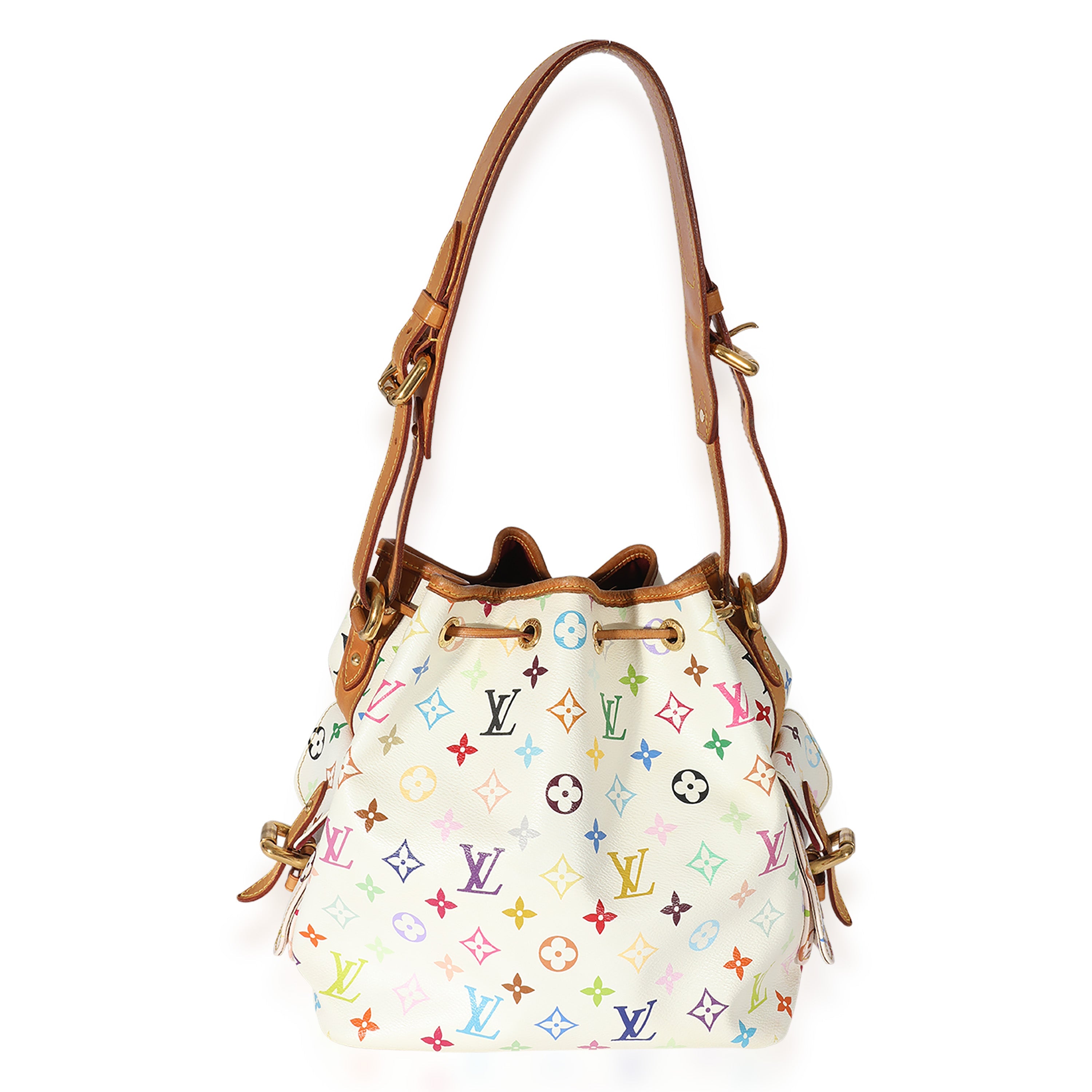 Louis Vuitton Louis Vuitton x Takashi Murakami White Monogram Multicolore Noé