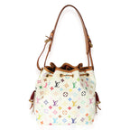 Louis Vuitton Louis Vuitton x Takashi Murakami White Monogram Multicolore Noé