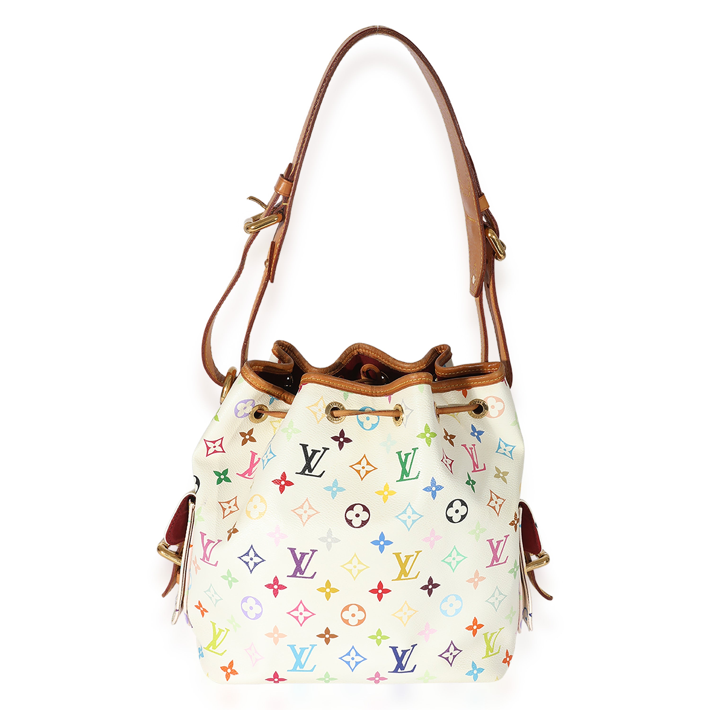 Louis Vuitton Louis Vuitton x Takashi Murakami White Monogram Multicolore Noé
