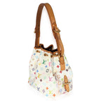 Louis Vuitton Louis Vuitton x Takashi Murakami White Monogram Multicolore Noé