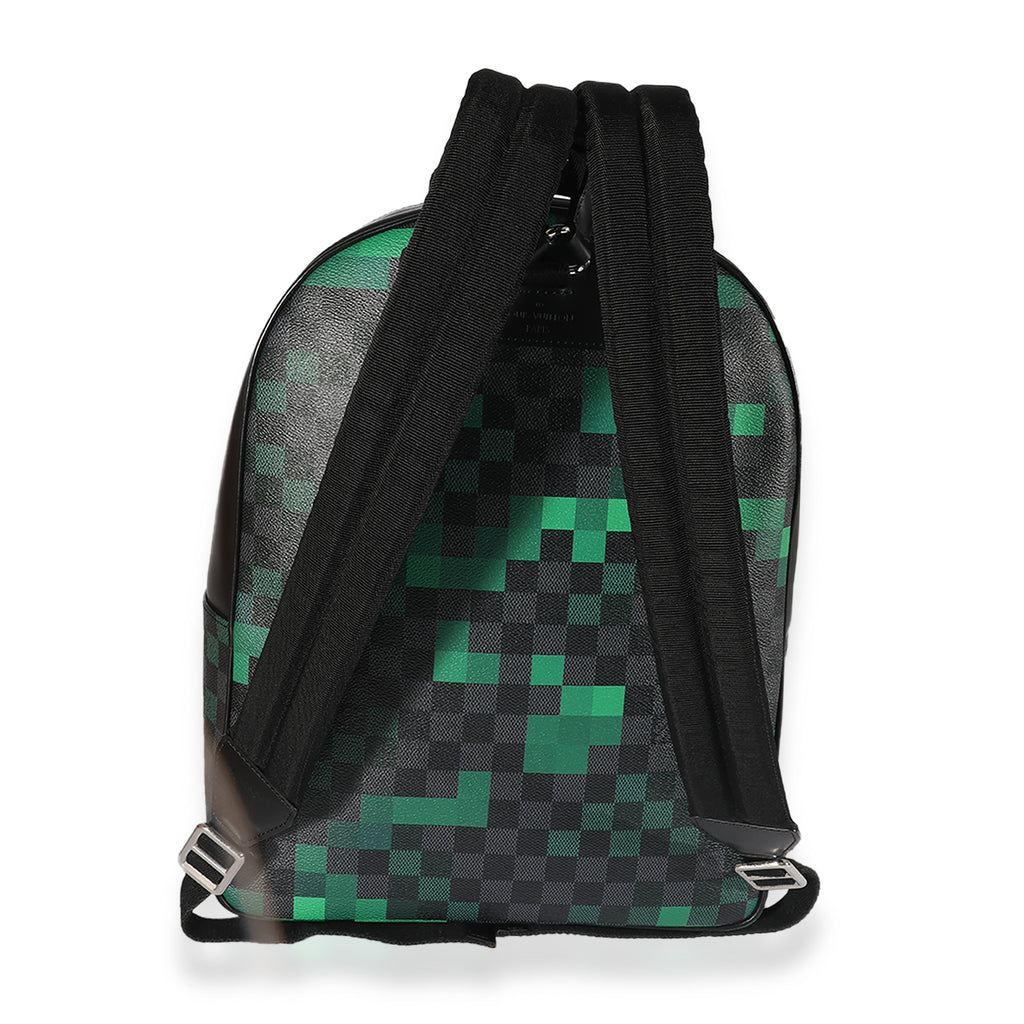 Louis Vuitton Louis Vuitton Canvas Damier Graphite Pixel Josh Backpack