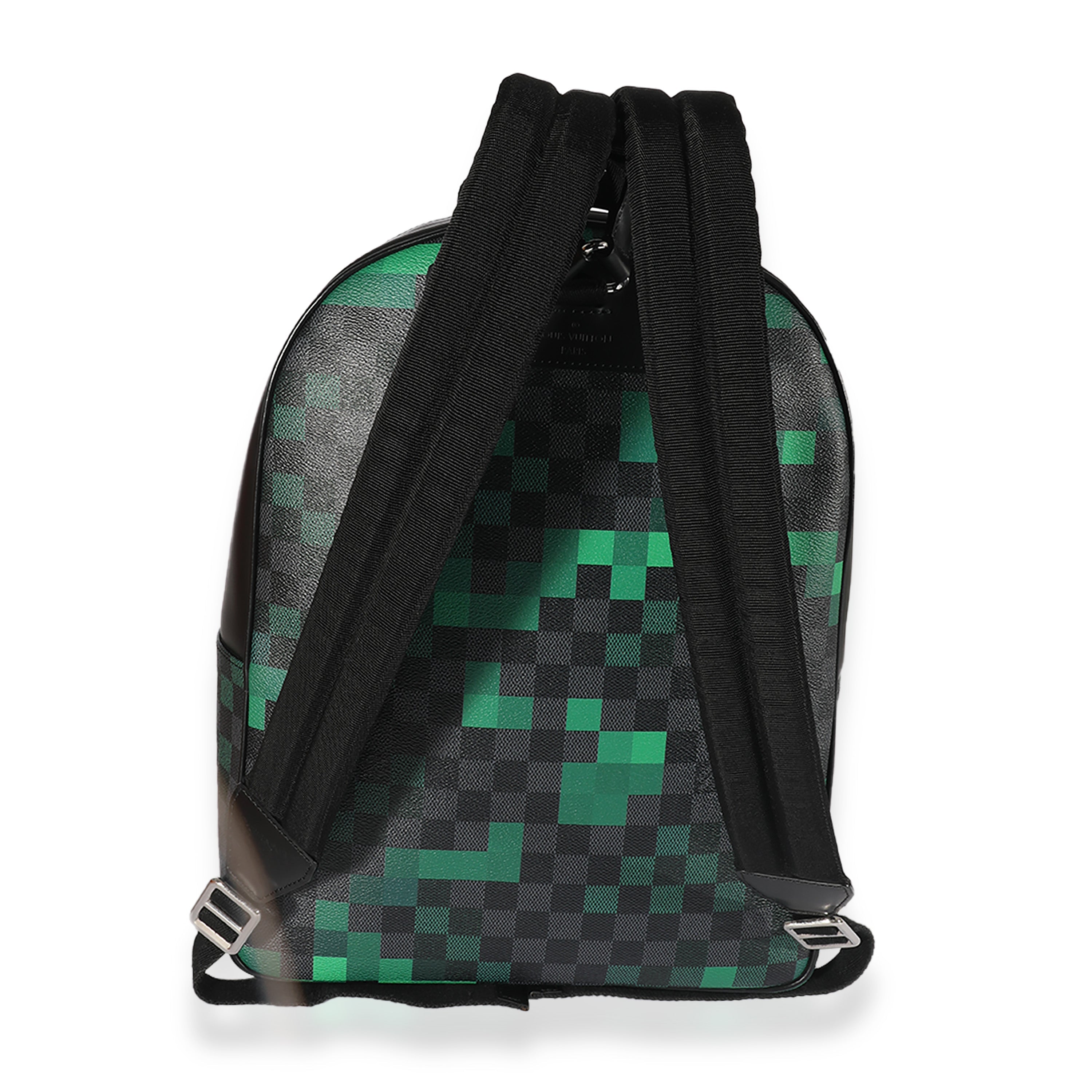 Louis Vuitton Louis Vuitton Canvas Damier Graphite Pixel Josh Backpack