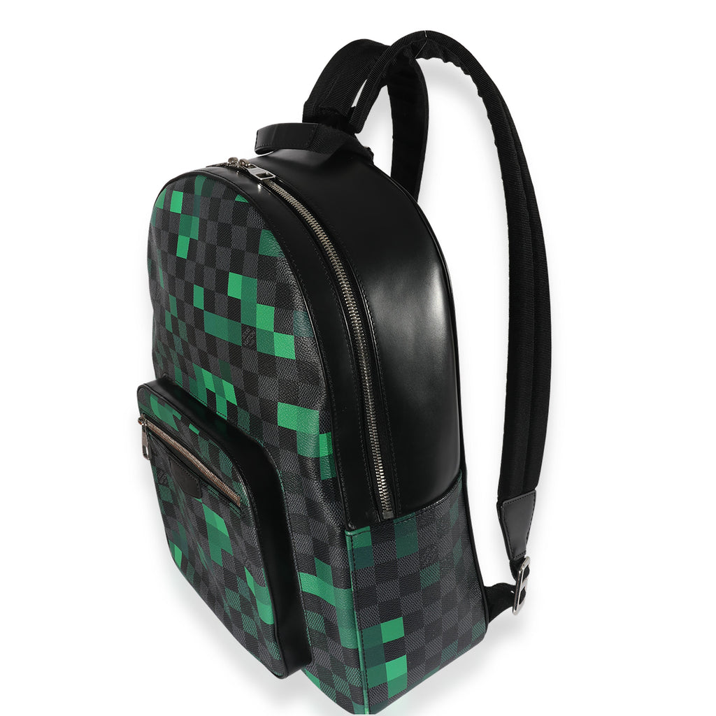 Louis Vuitton Louis Vuitton Canvas Damier Graphite Pixel Josh Backpack