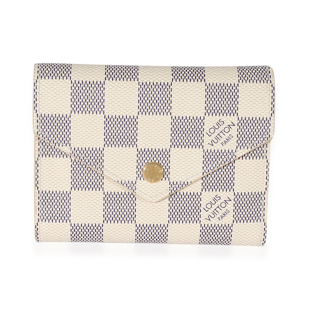 Louis Vuitton Louis Vuitton Damier Azur Victorine Wallet