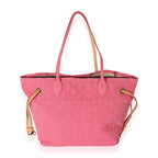Louis Vuitton Louis Vuitton Monogram Denim Neverfull MM Rose