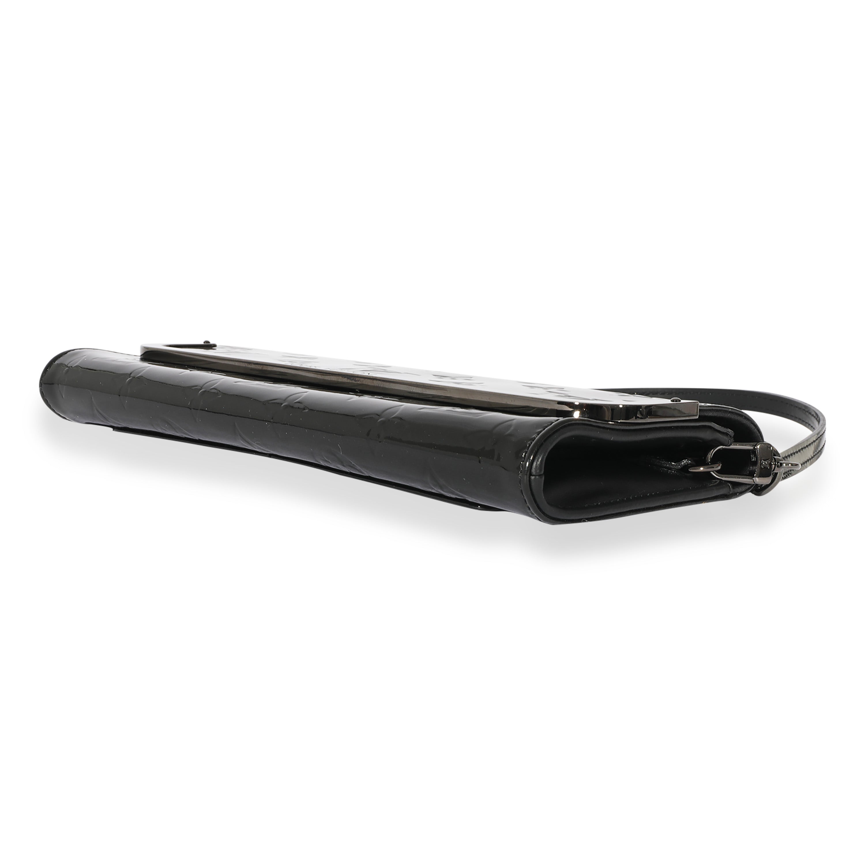 Louis Vuitton Louis Vuitton Black Vernis Rossmore MM