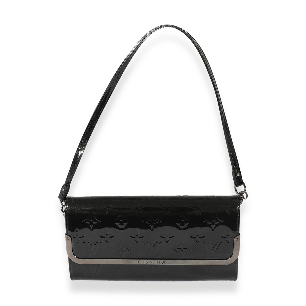 Louis Vuitton Louis Vuitton Black Vernis Rossmore MM