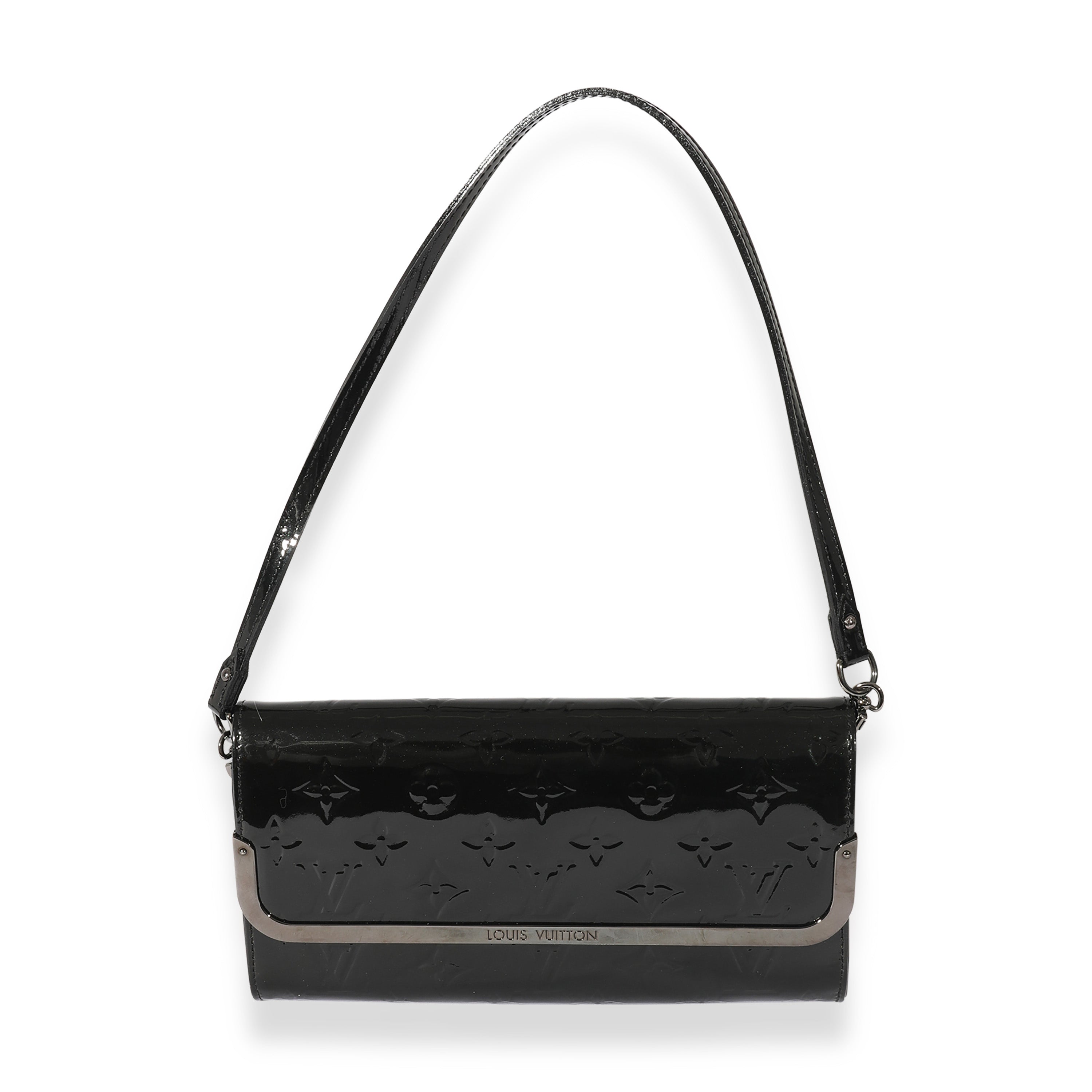 Louis Vuitton Louis Vuitton Black Vernis Rossmore MM