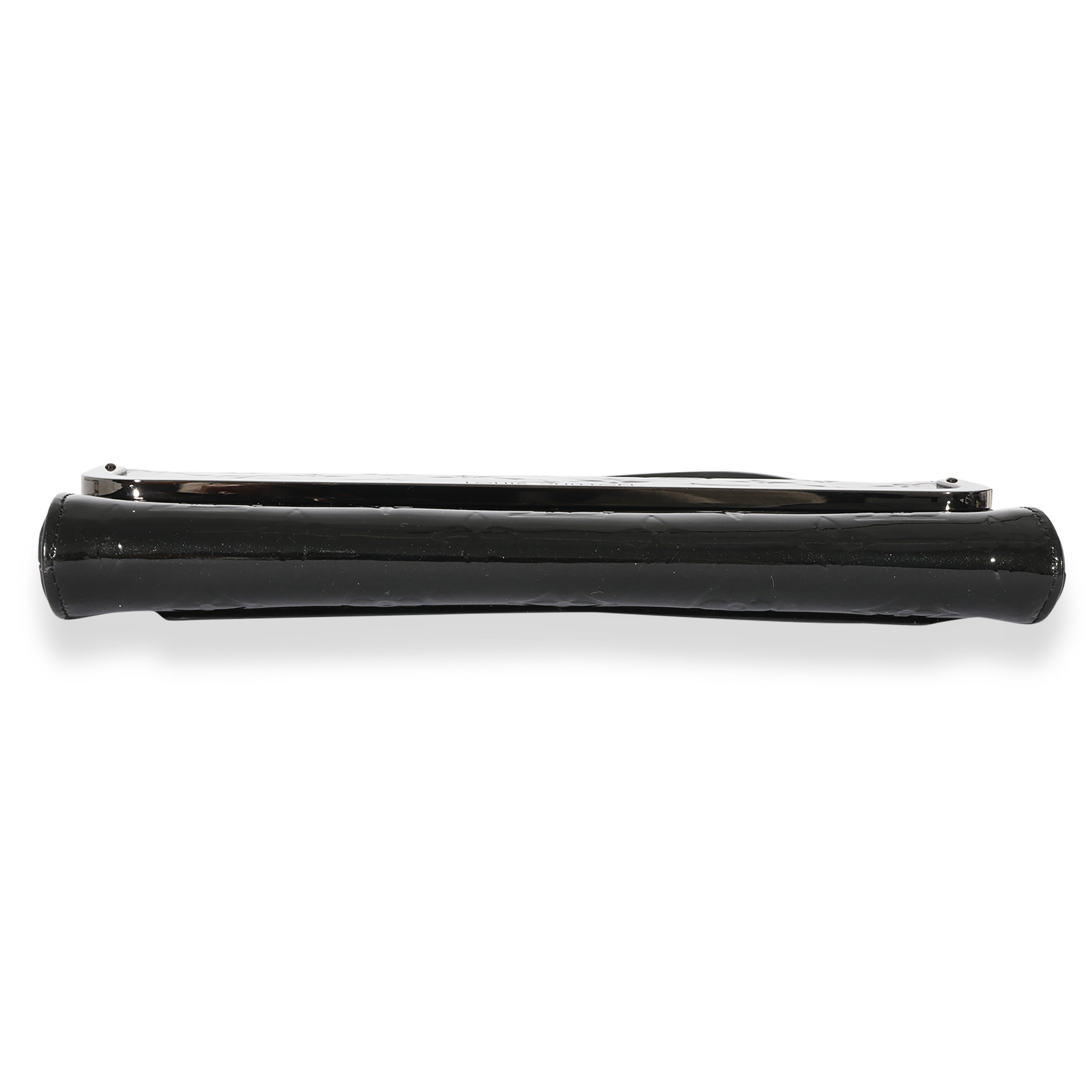 Louis Vuitton Louis Vuitton Black Vernis Rossmore MM