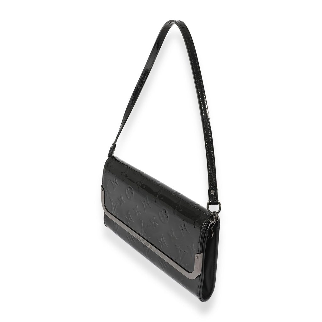 Louis Vuitton Louis Vuitton Black Vernis Rossmore MM