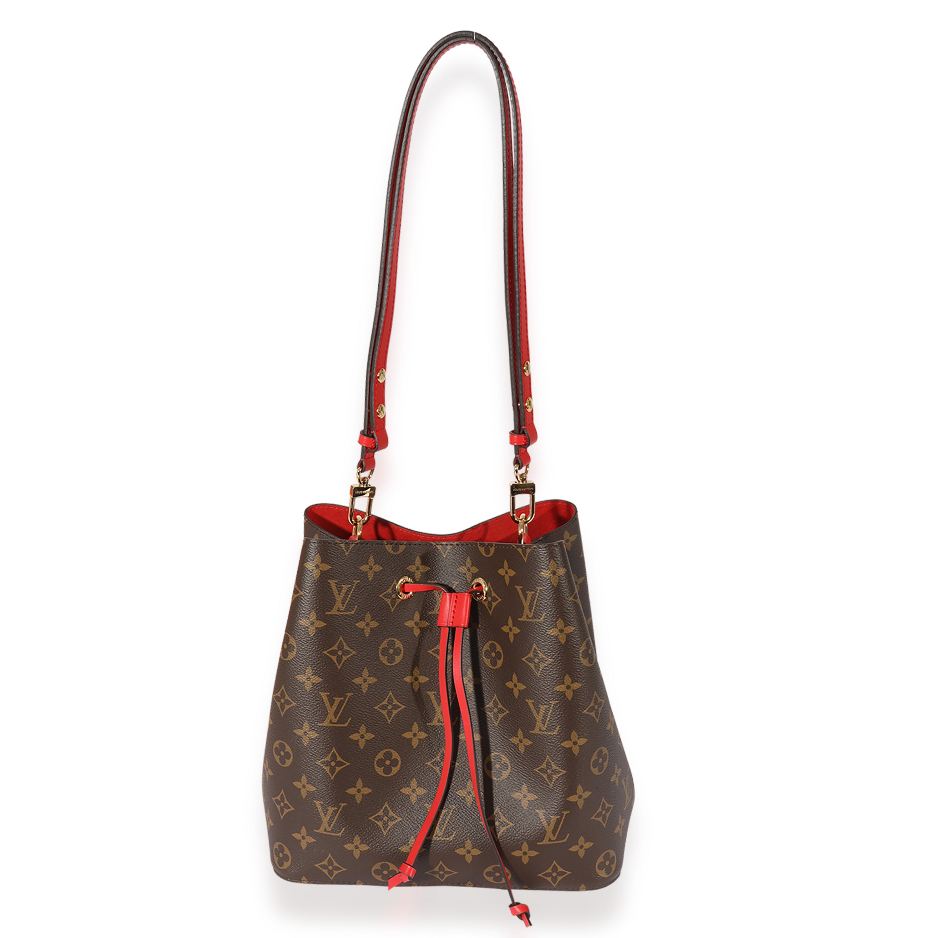 Louis Vuitton Louis Vuitton Monogram Canvas Coquelicot Neonoe MM