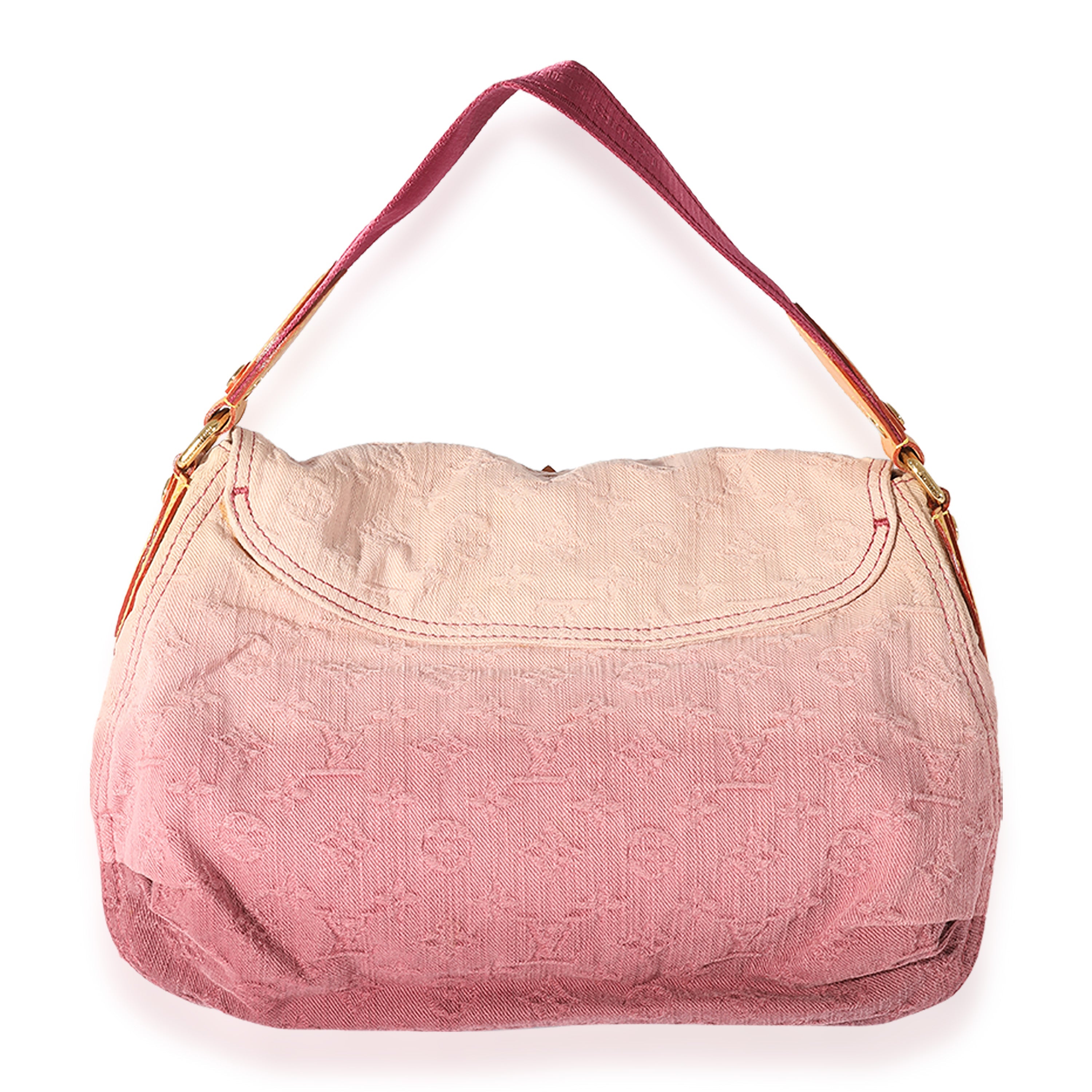 Louis Vuitton Louis Vuitton Fauviste Denim Monogram Sunshine Shoulder Bag