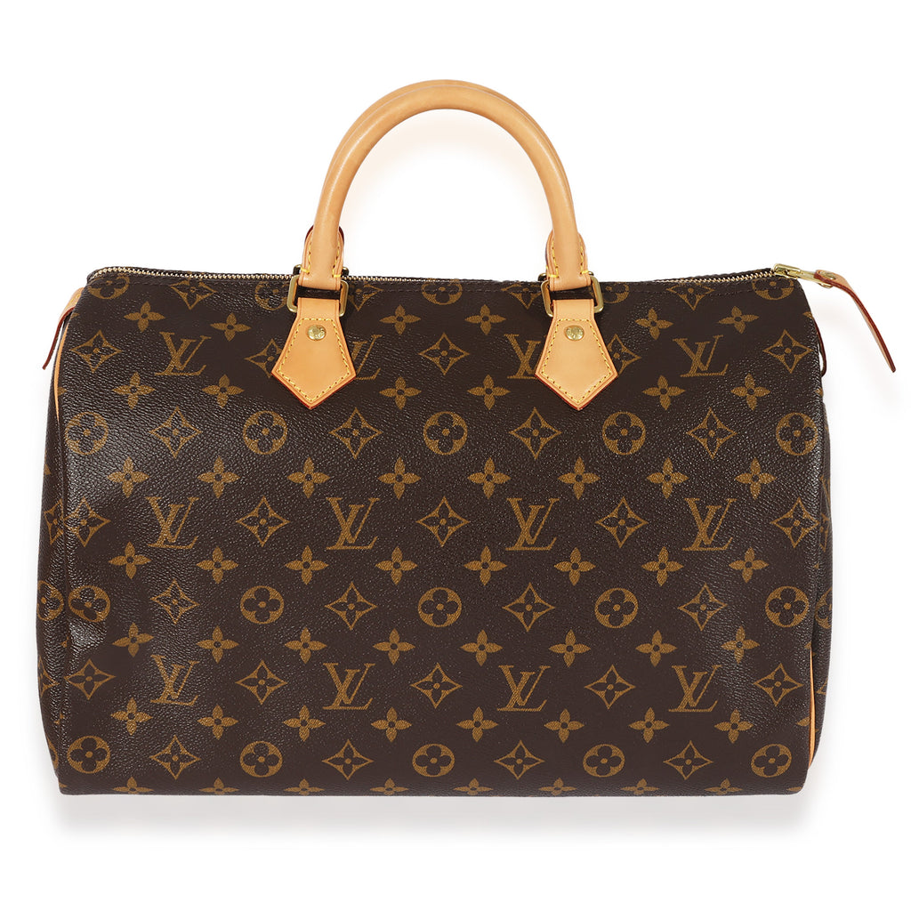 Louis Vuitton Louis Vuitton Monogram Canvas Speedy 35