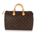 Louis Vuitton Louis Vuitton Monogram Canvas Speedy 35