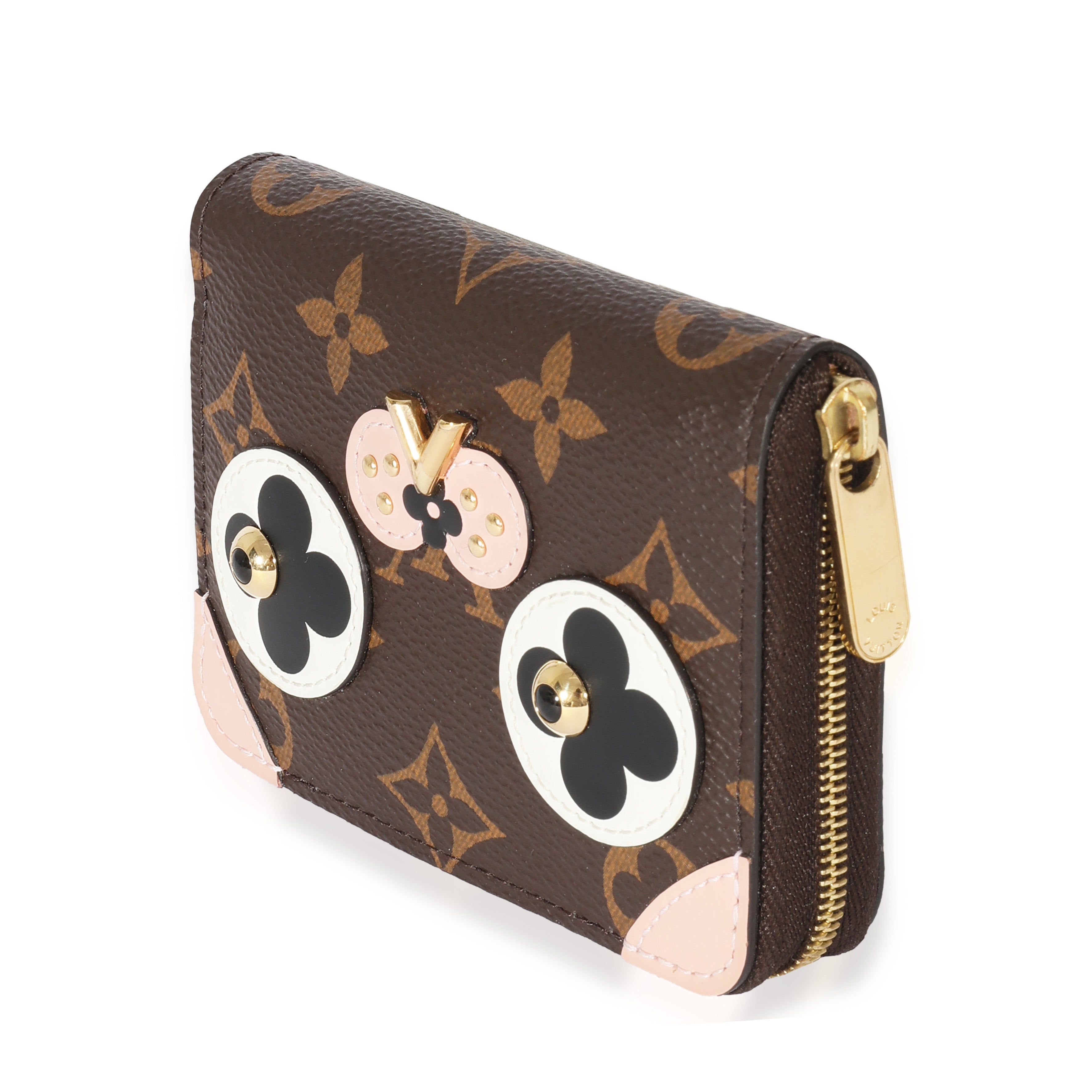 Louis Vuitton Louis Vuitton Monogram Canvas Valentine Dog Zippy Coin Purse