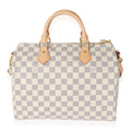 Louis Vuitton Louis Vuitton Canvas Damier Azur Bandouliere Speedy 30