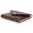 Louis Vuitton Louis Vuitton Canvas Monogram Rose Ballerine Victorine Wallet