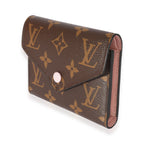 Louis Vuitton Louis Vuitton Canvas Monogram Rose Ballerine Victorine Wallet