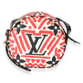 Louis Vuitton Louis Vuitton Cream & Red Giant LV Crafty Boite Chapeau Souple PM
