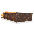Louis Vuitton Louis Vuitton Monogram Canvas Petit Sac Plat