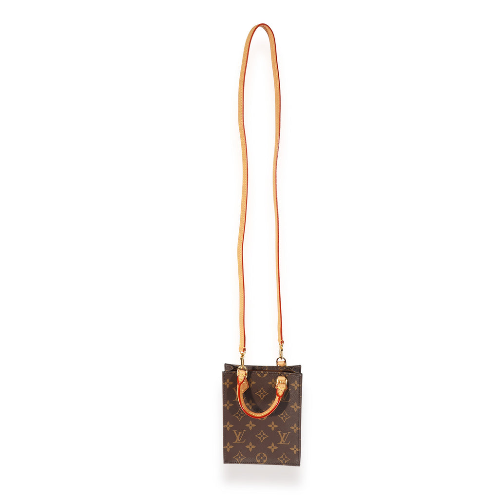 Louis Vuitton Louis Vuitton Monogram Canvas Petit Sac Plat