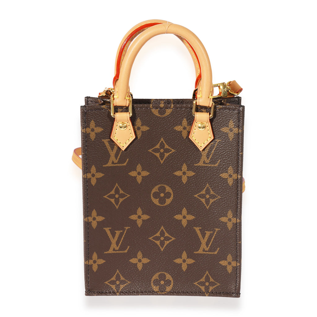 Louis Vuitton Louis Vuitton Monogram Canvas Petit Sac Plat