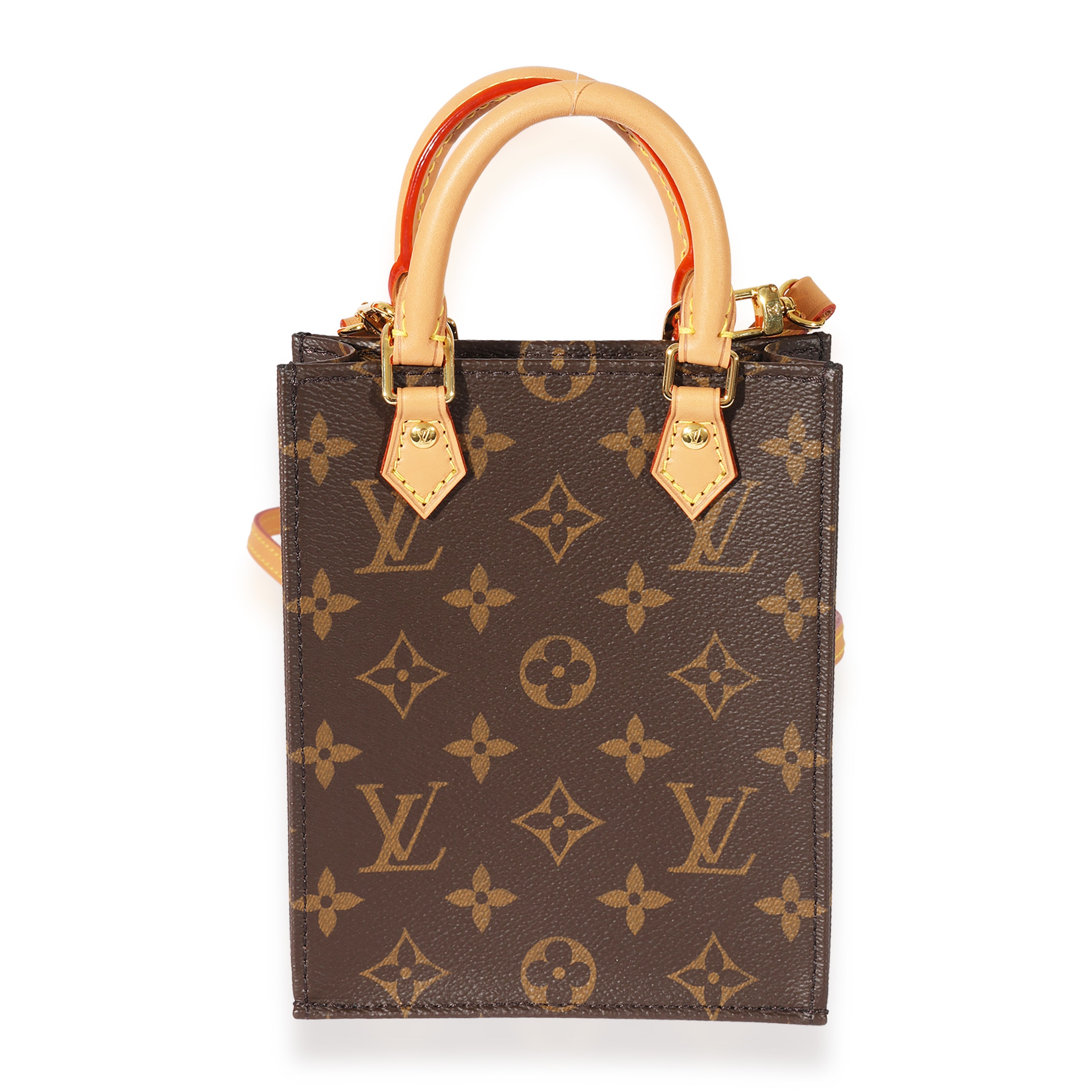 Louis Vuitton Louis Vuitton Monogram Canvas Petit Sac Plat