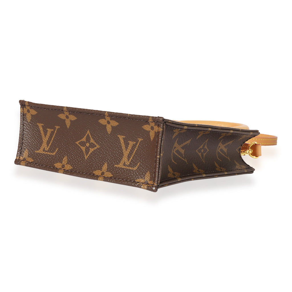 Louis Vuitton Louis Vuitton Monogram Canvas Petit Sac Plat