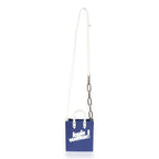 Louis Vuitton Louis Vuitton Blue & White Leather Everyday LV Sac Plat XS