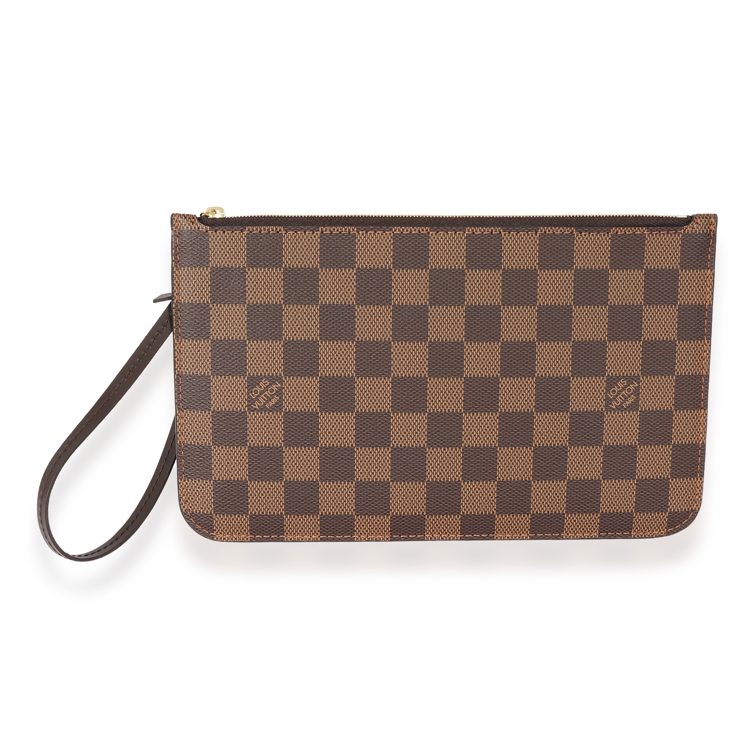 Louis Vuitton Louis Vuitton Damier Ebene Canvas Neverfull Pochette
