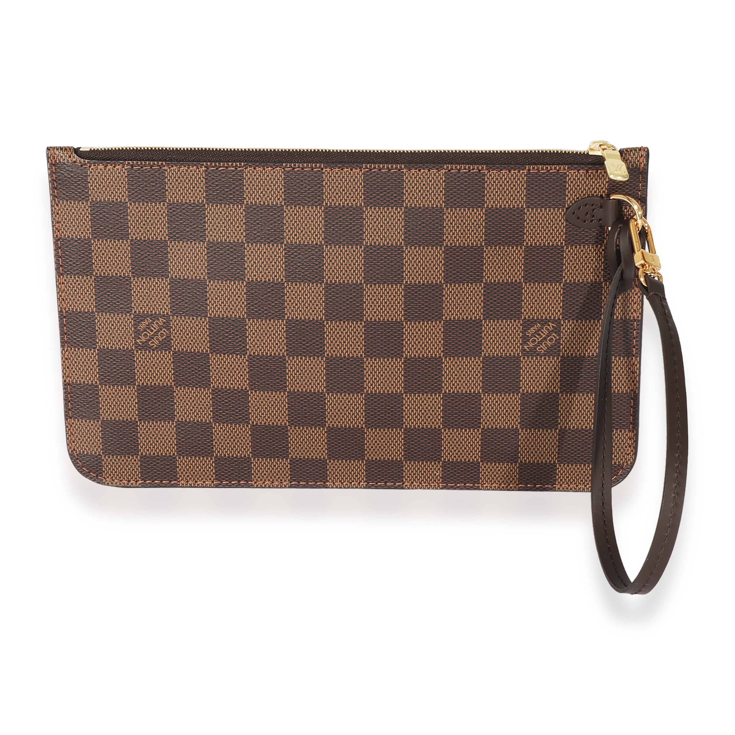 Louis Vuitton Louis Vuitton Damier Ebene Canvas Neverfull Pochette