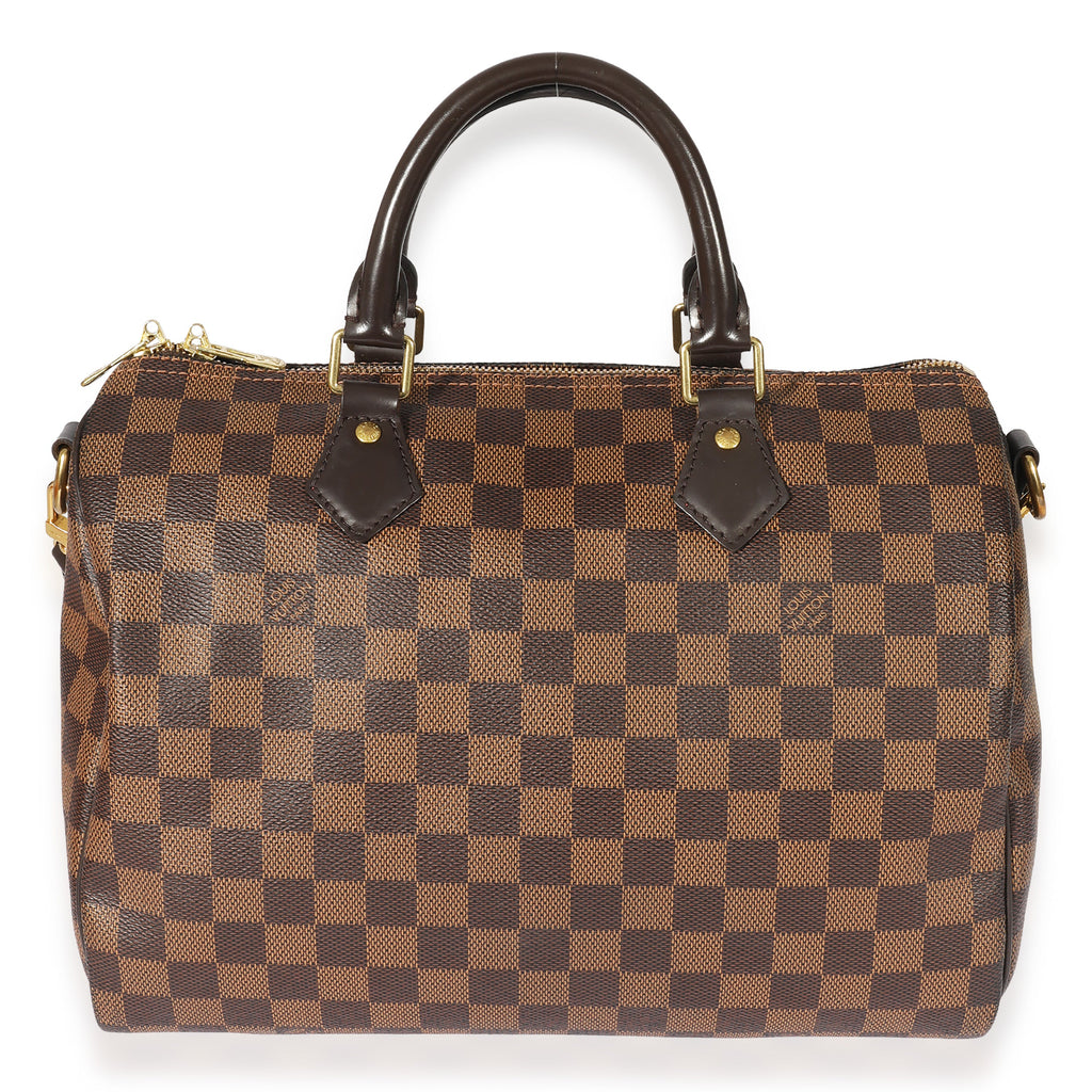 Louis Vuitton Louis Vuitton Damier Ebene Canvas Speedy Bandouliere 30