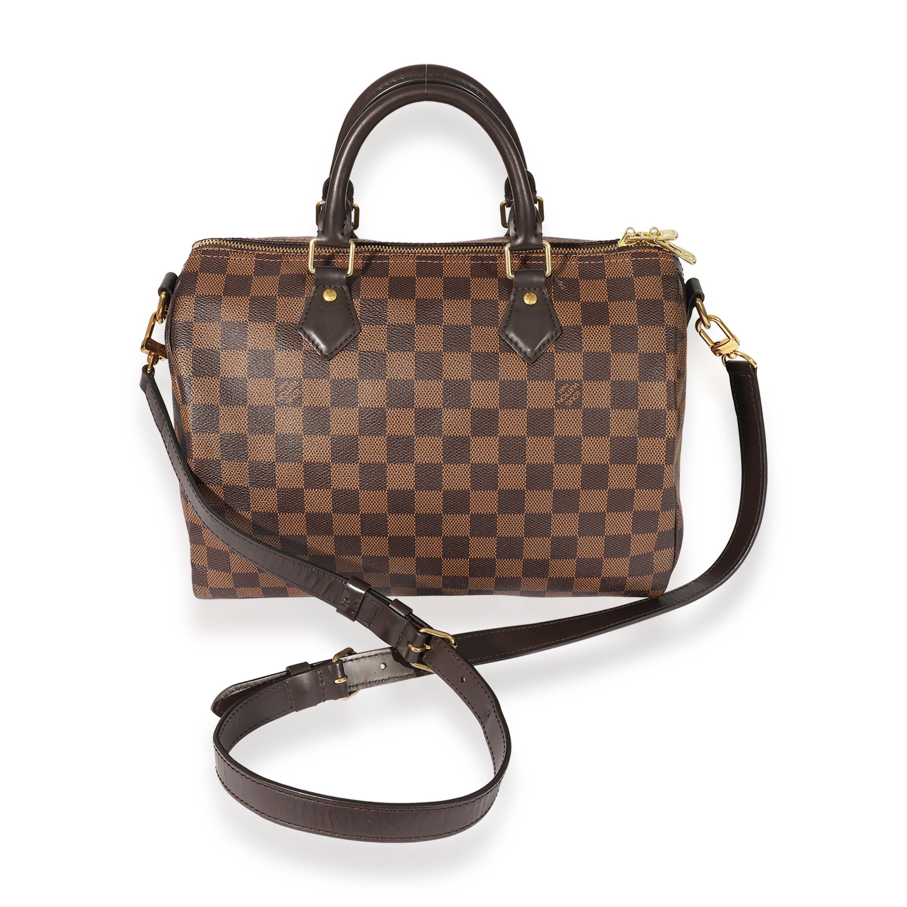 Louis Vuitton Louis Vuitton Damier Ebene Canvas Speedy Bandouliere 30