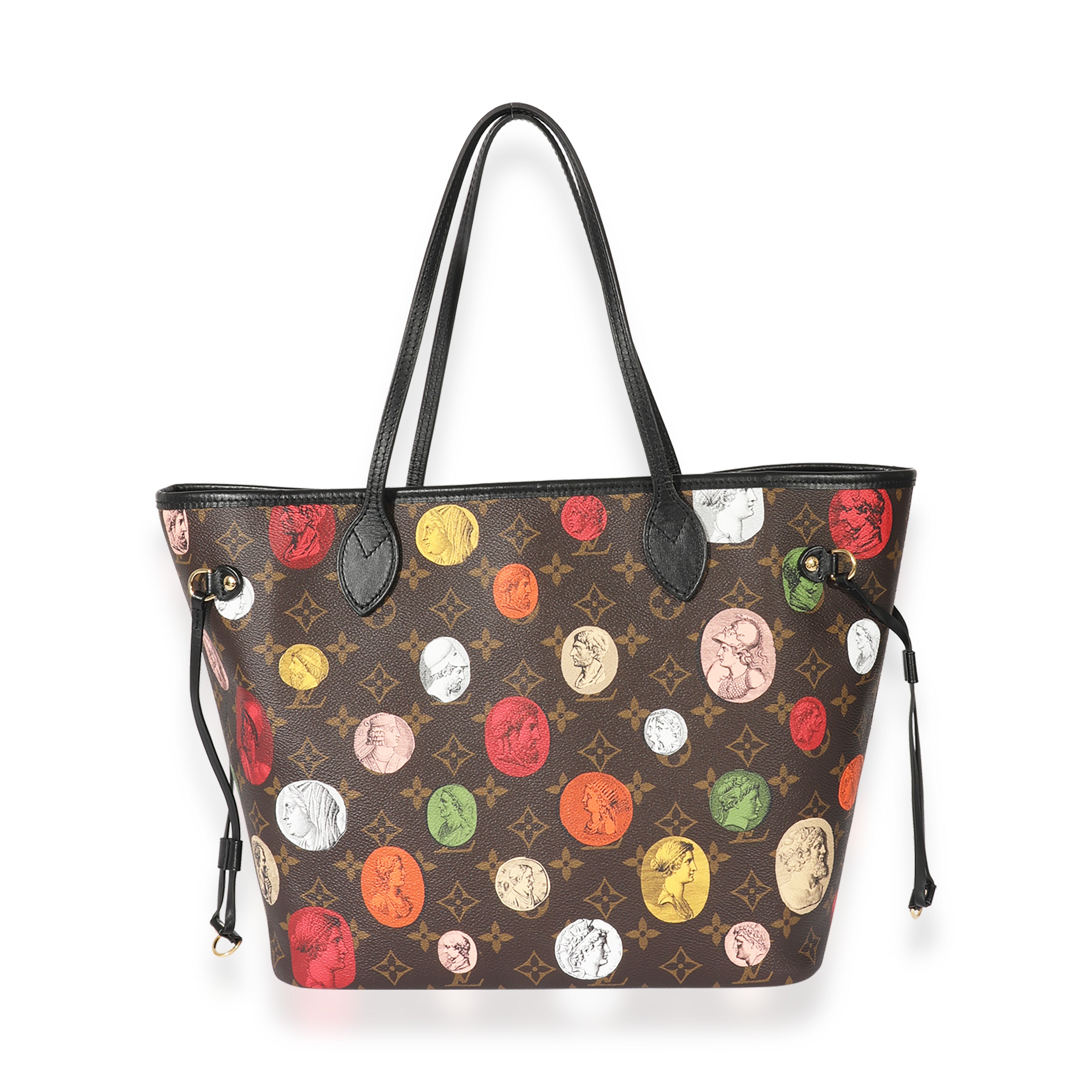 Louis Vuitton Louis Vuitton Louis Vuitton x Fornasetti 2021 Monogram Neverfull MM