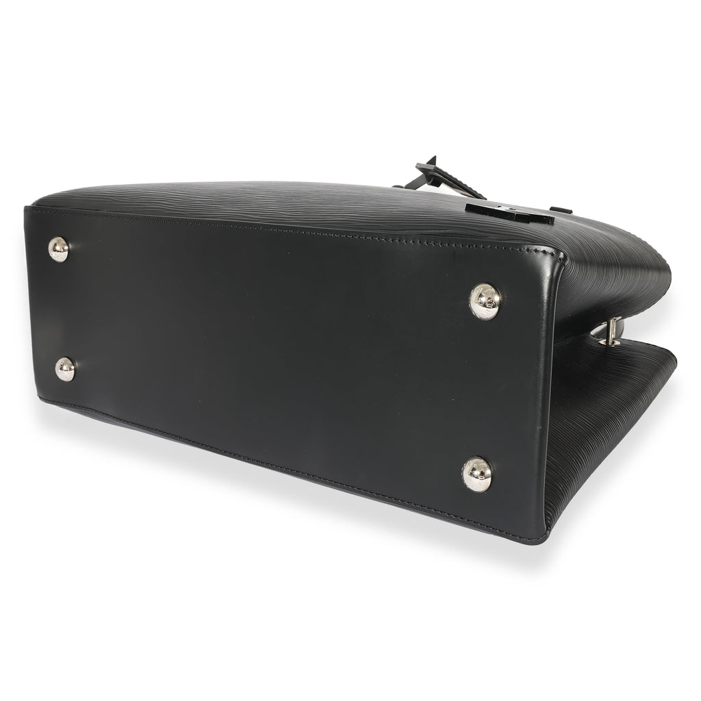 Louis Vuitton Louis Vuitton Black Epi Kleber MM