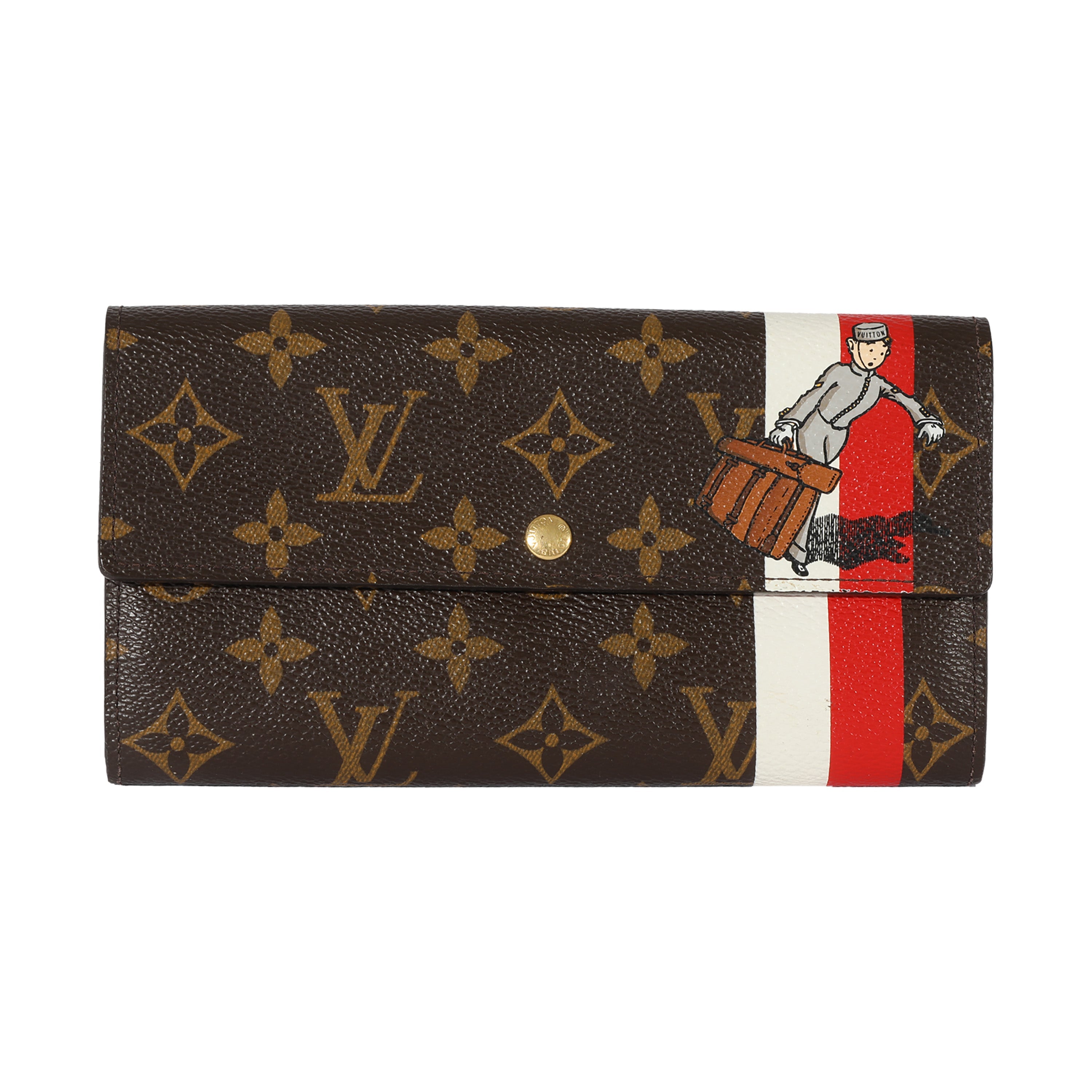 Louis Vuitton Louis Vuitton Canvas Monogram Bellboy Groom Sarah Wallet