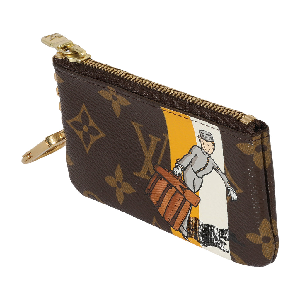 Louis Vuitton Louis Vuitton Canvas Monogram Bellboy Groom Key Pouch