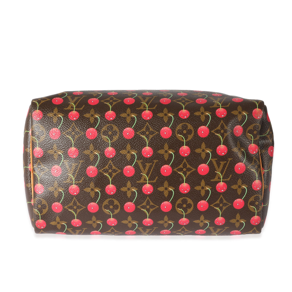 Louis Vuitton Louis Vuitton Monogram Canvas Cerises Speedy 25