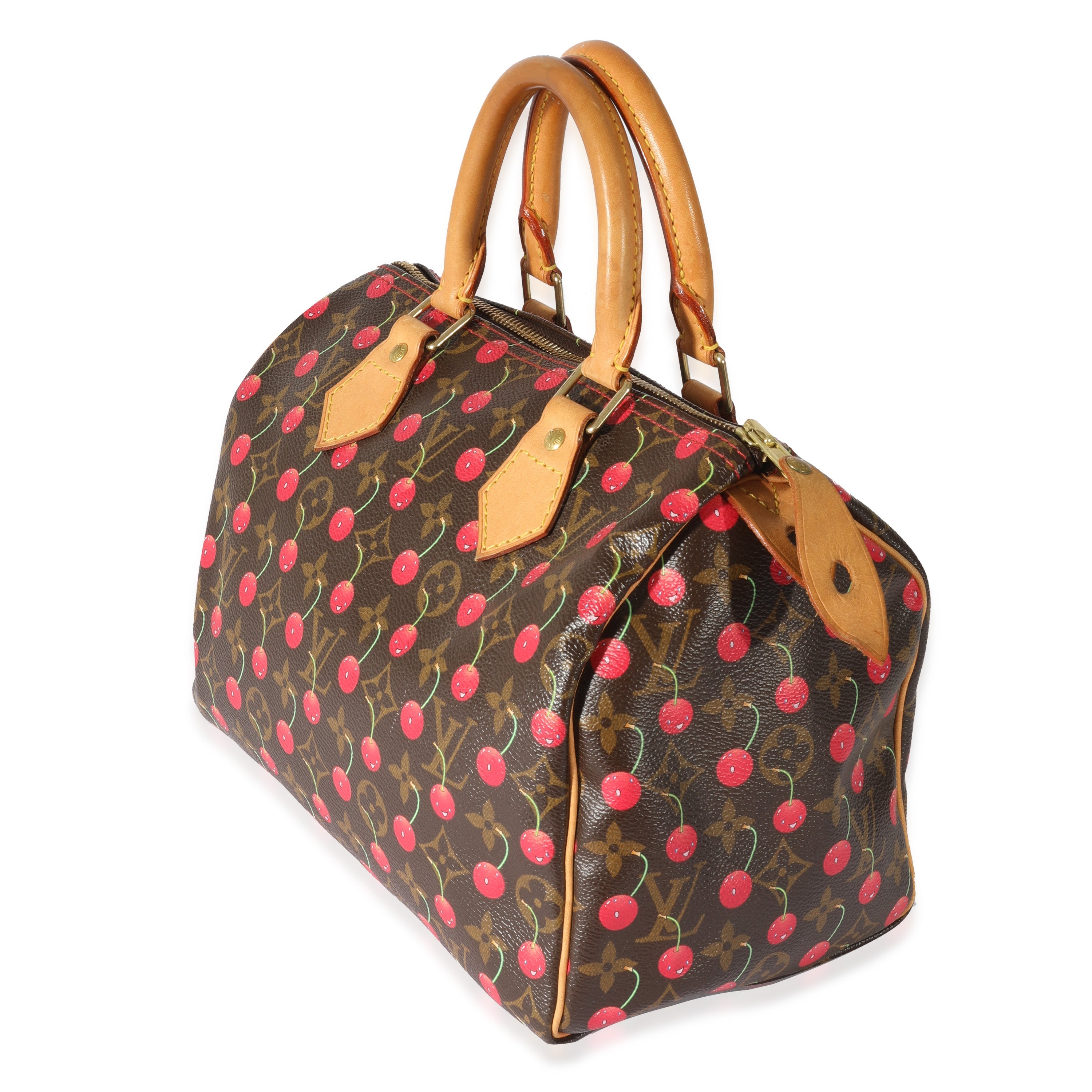 Louis Vuitton Louis Vuitton Monogram Canvas Cerises Speedy 25