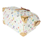 Louis Vuitton Louis Vuitton Monogram White Multicolor Speedy 30