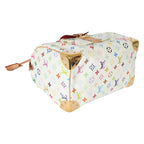 Louis Vuitton Louis Vuitton Monogram White Multicolor Speedy 30
