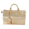 Louis Vuitton Louis Vuitton Monogram Miroir Vinyl Gold Speedy 30