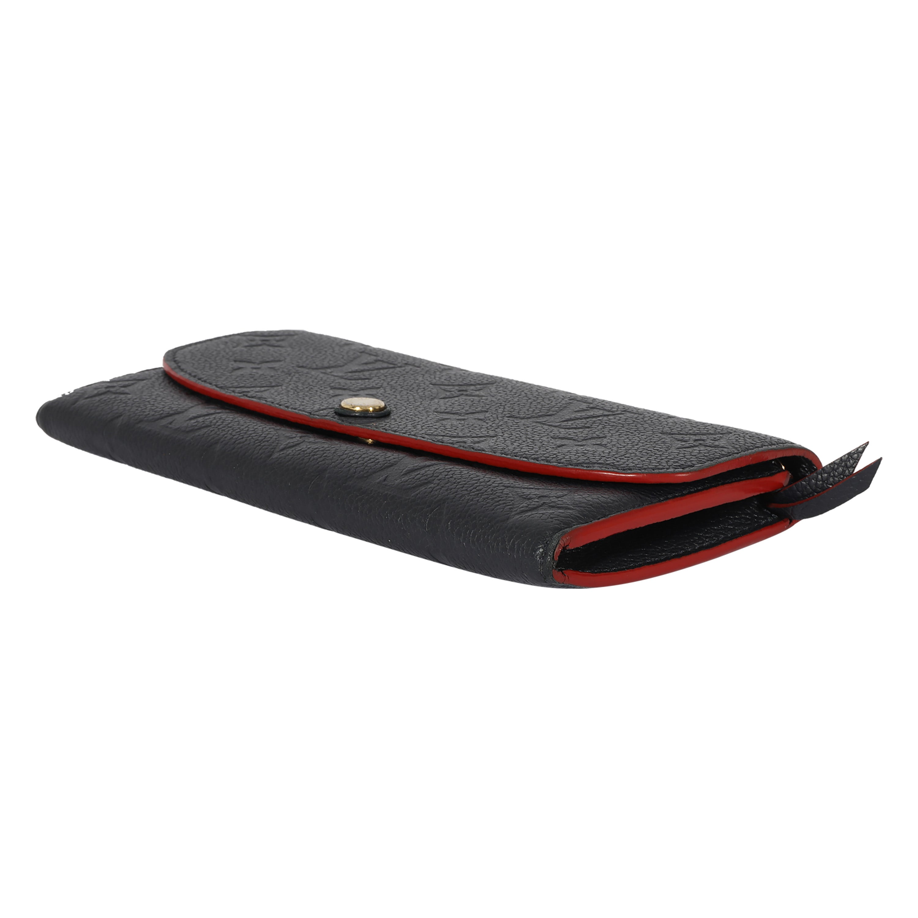 Louis Vuitton Louis Vuitton Marine Rouge Empreinte Emilie Wallet