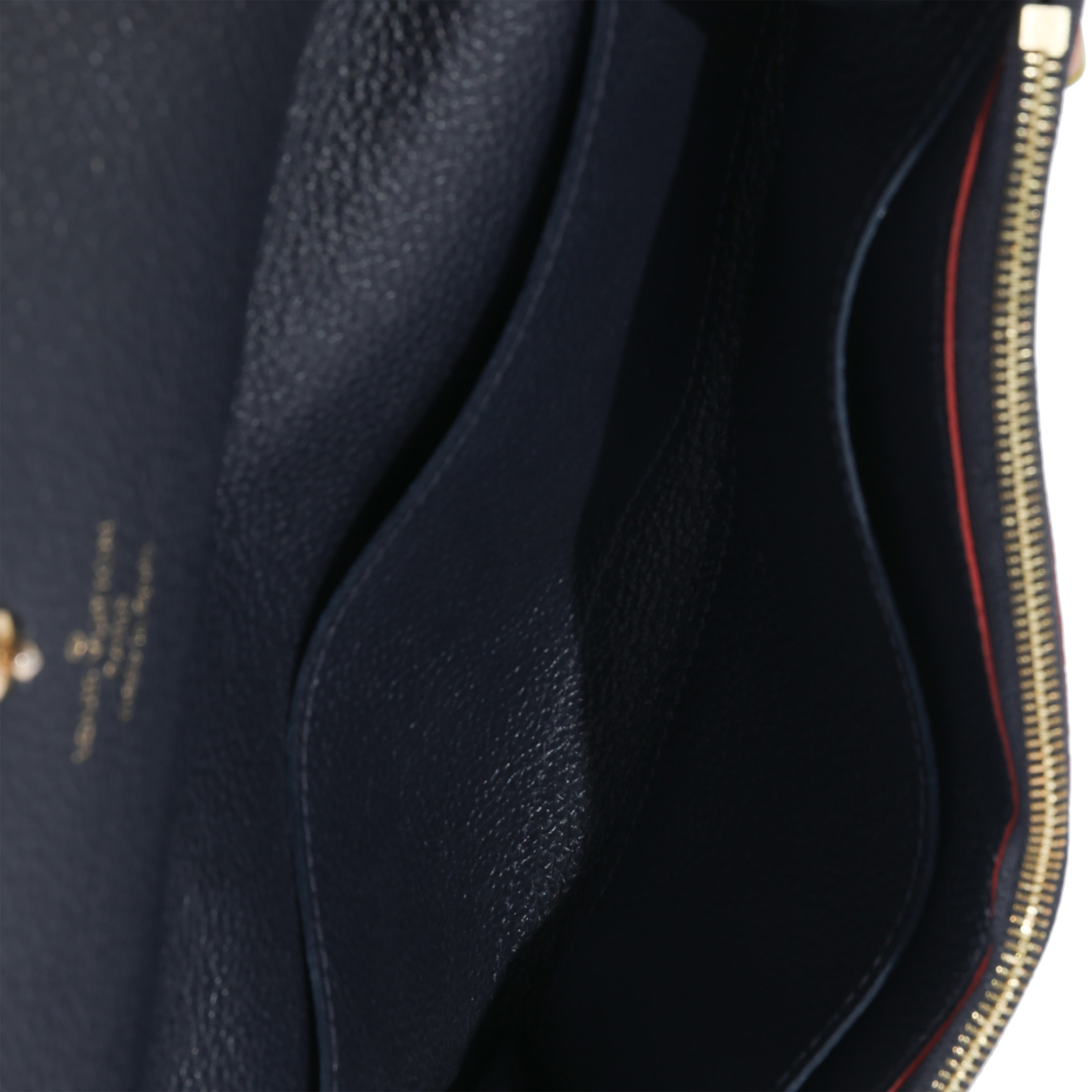 Louis Vuitton Louis Vuitton Marine Rouge Empreinte Emilie Wallet