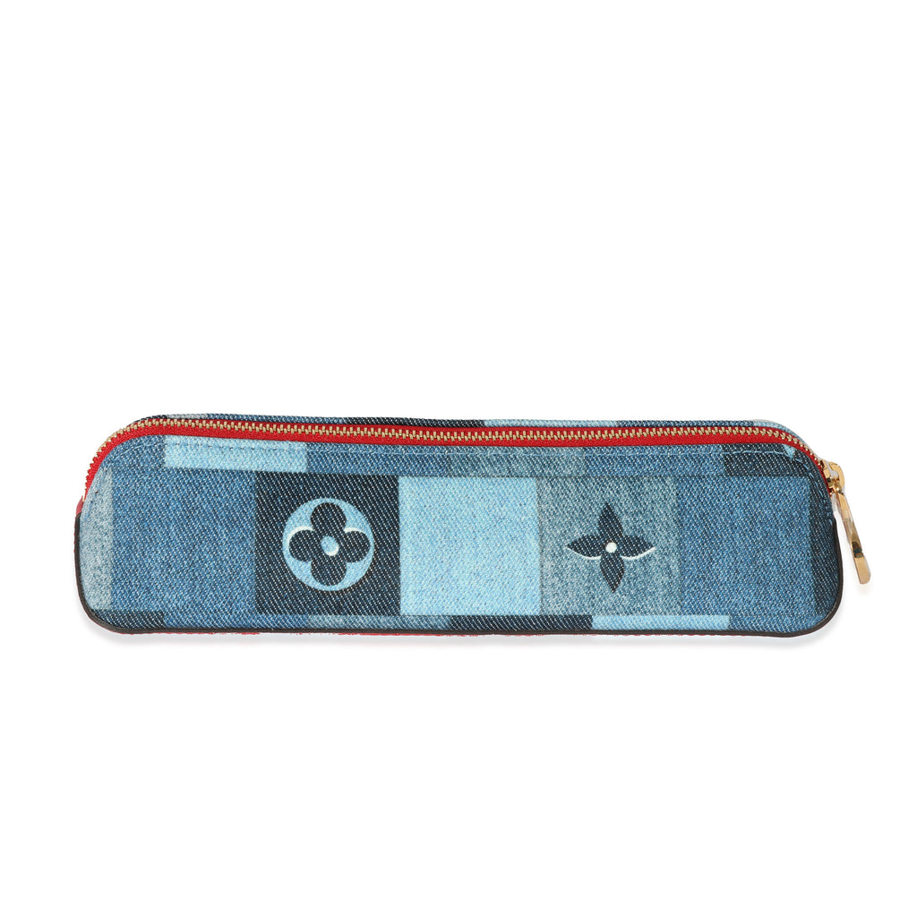 Louis Vuitton Louis Vuitton Denim Truth Elizabeth Pencil Case