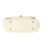 Chanel Cream Caviar Mini Business Affinity Flap