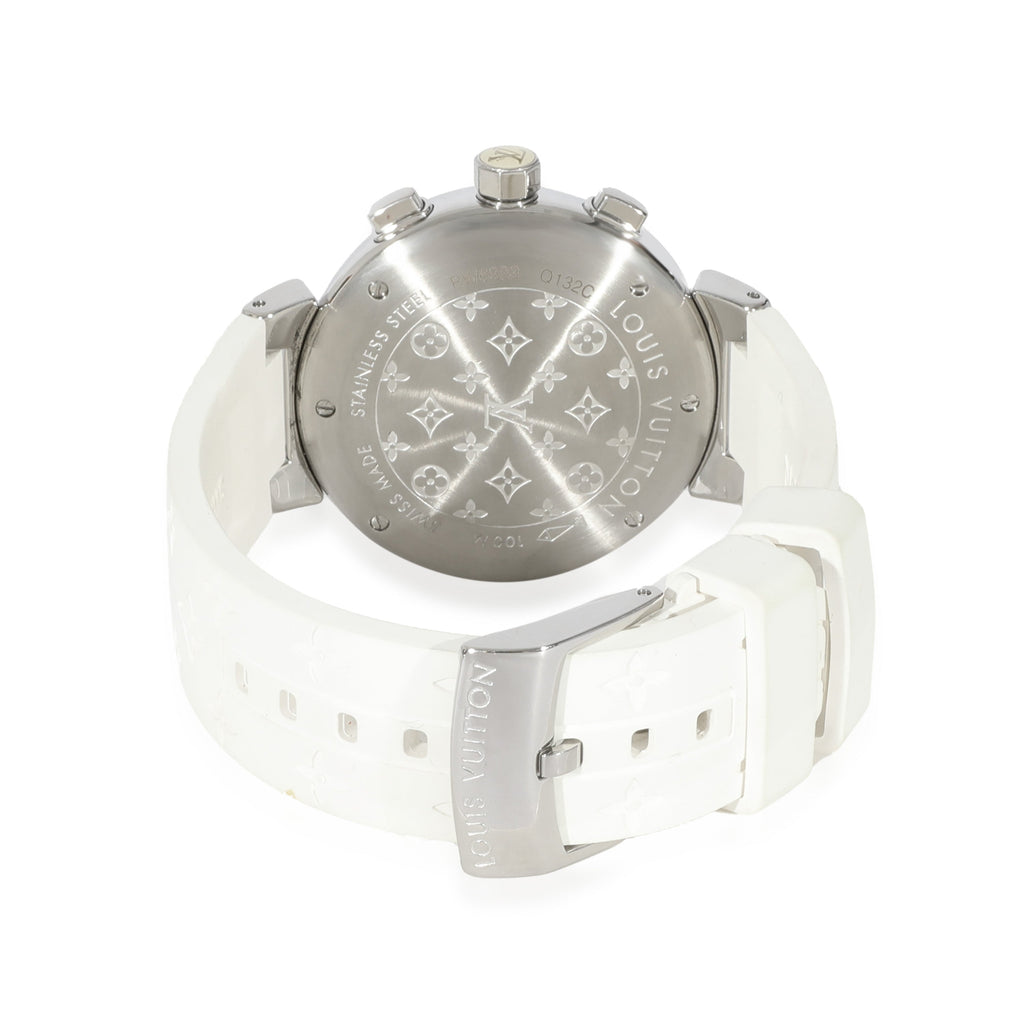 Louis Vuitton Louis Vuitton Tambour Q132C Womens Watch in  Stainless Steel
